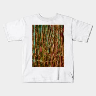 Colourful wild Bamboo forest Kids T-Shirt